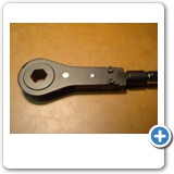 2041 Ratcheting Box Preset Torque Wrench Close Up